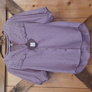 NWT womans button down shirt